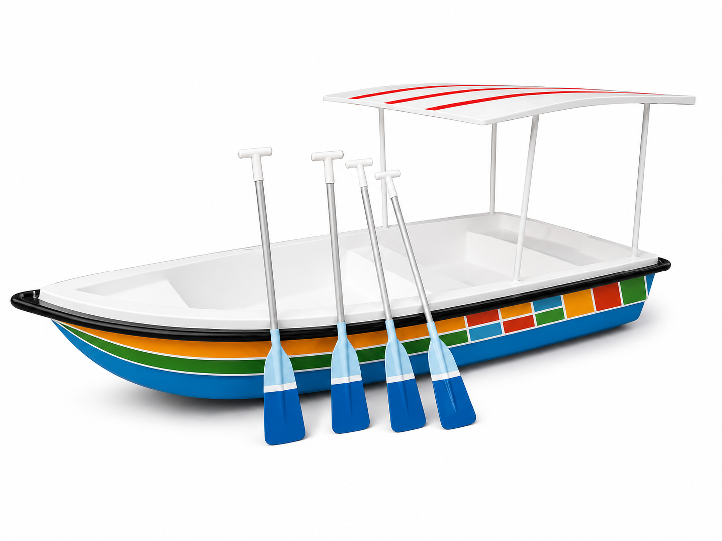 Perahu Dayung Fiberglass Biosistem