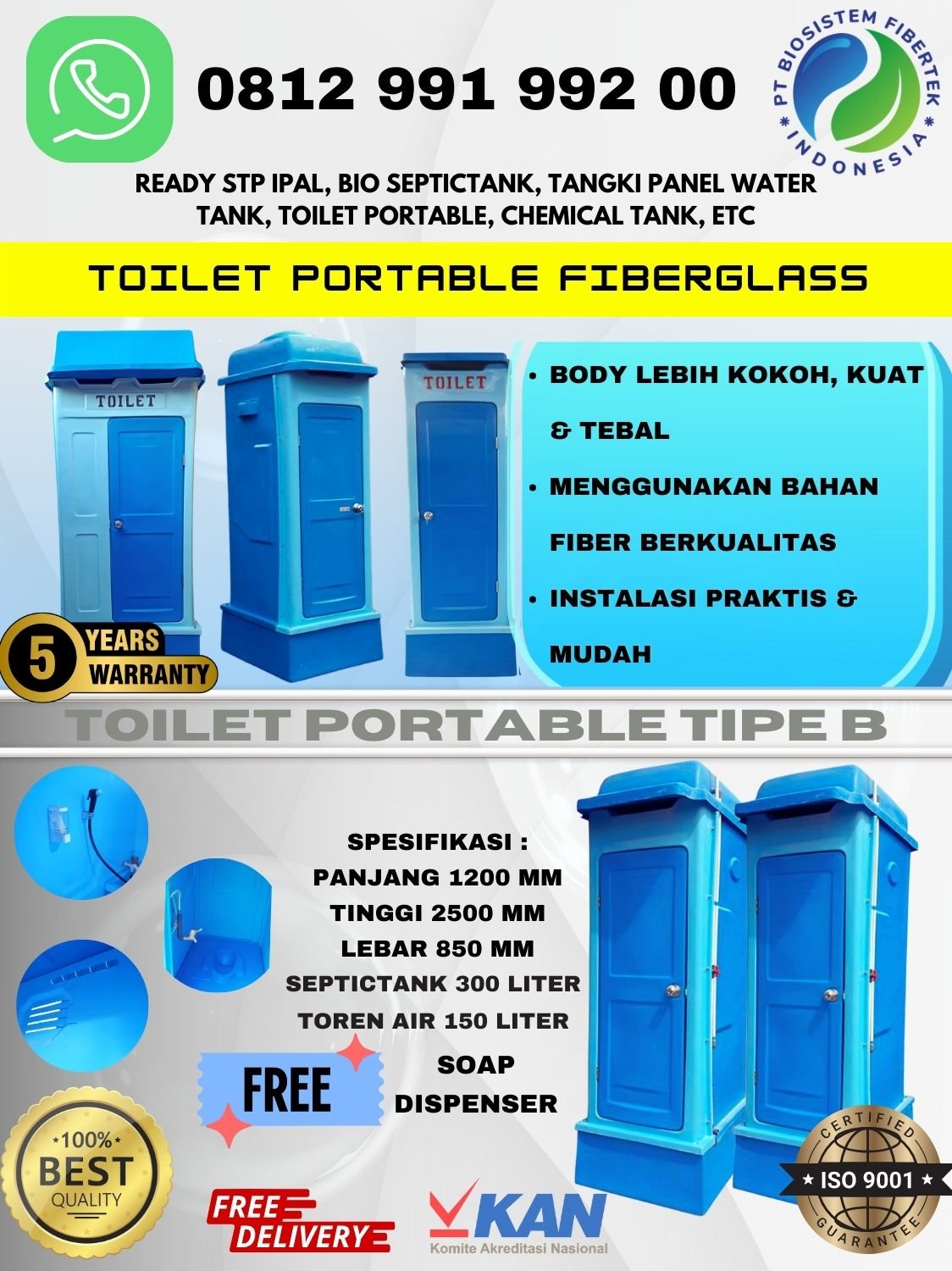TOILET TYPE B